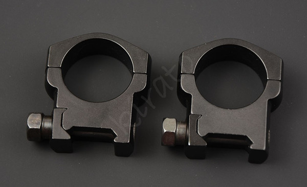 Rifle scope thickening ring for 30mm Diameter High Matte Aluminium Black R7185