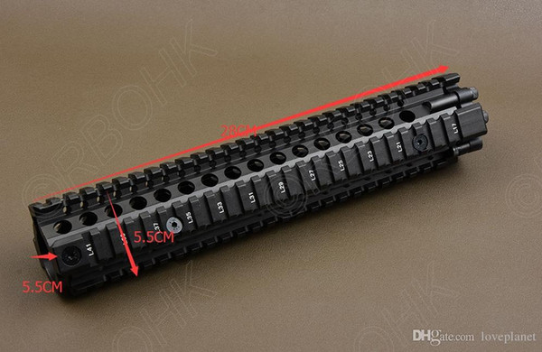 Tactical picatinny rail Handguard system for rifle 12 inch Aluminum alloy R1172