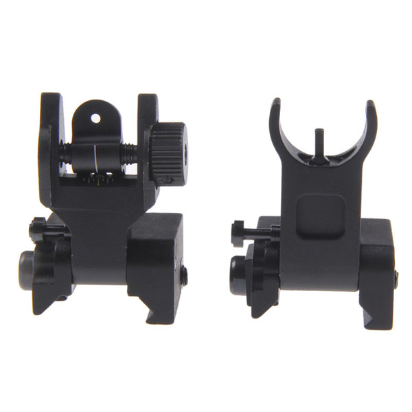 Funpowerland High quality Trinity Force Flip Up Front and Rear Back up Iron Sight Free Shipping