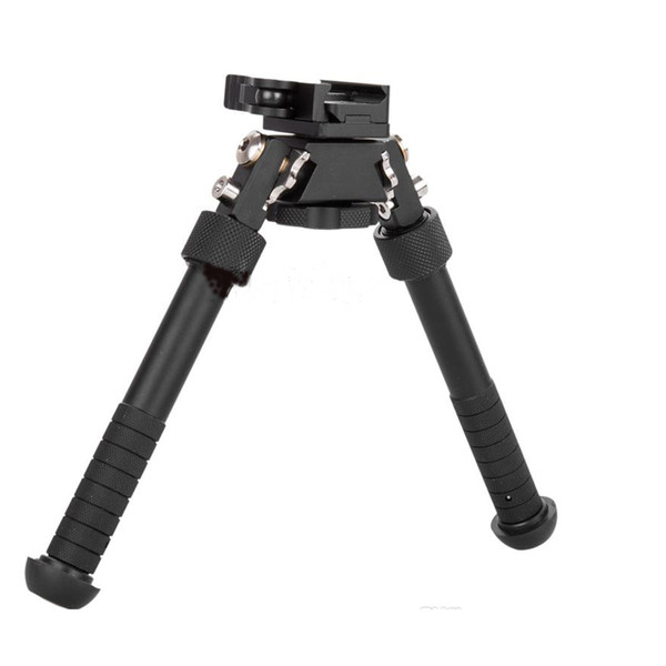 2019 BT10-LW17 V8 Atlas Bipod 360-degree Adjustable Legs Precision Bipod For AR15 Hunting Rifle Adapter Mount Picatinny Weaver Keymod Rail