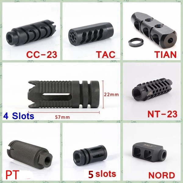 F&N Tactical .223/5.56 Steel Muzzle Brake 1/2