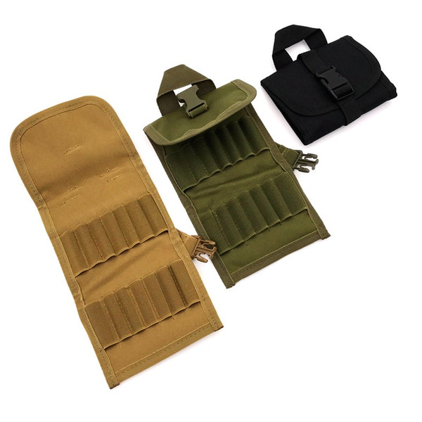 Hunting 14-grid Bullet-bag Case Bag New Multi-Functional Tactical MOLLE Waist Bag Accessories Mini Ammunition Bag