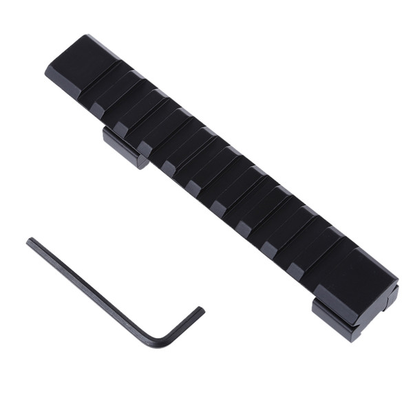 124mm Length Hunting Scope Adapter Dovetail Mount for Weaver Picatinny Rail