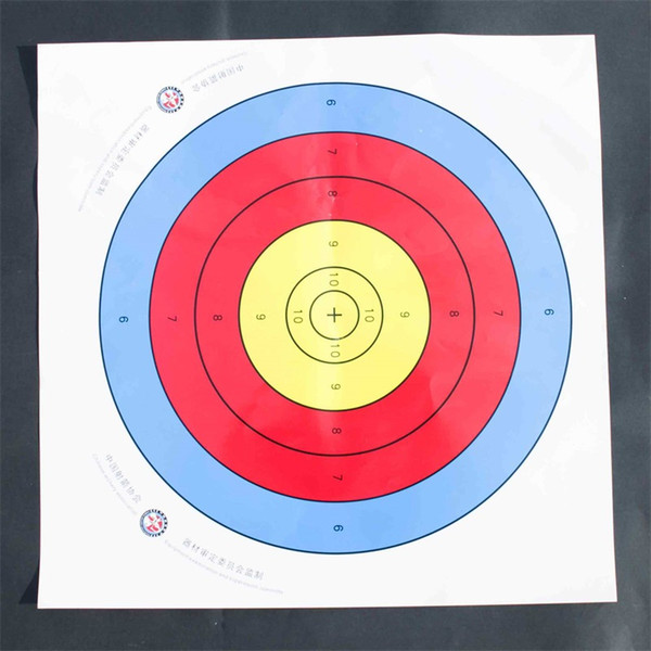 Full Ring Archery Target Paper Bow And Arrow Outdoor Special Shooting Training Papers Creative Tactical Accessories 0 45wk jj