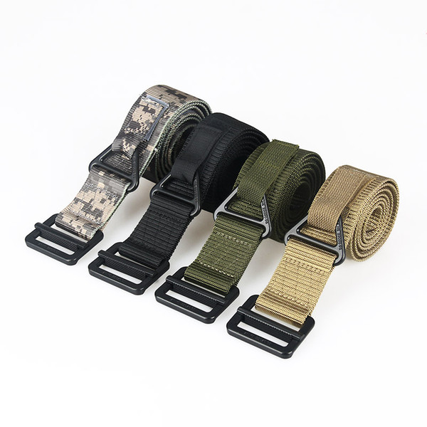 Multi-Purpose Safe Adjustable Tactical Belts Men Belt Safety Belt for Hunting Outdoor Wargame CS Accessary CL11-0019