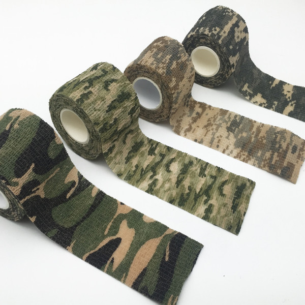 Camouflage Waterproof Adhesive Tape Rifle Chasse Hunting Accessories Hiking Camping Army Army Camo Bionic Wrap Outdoor New