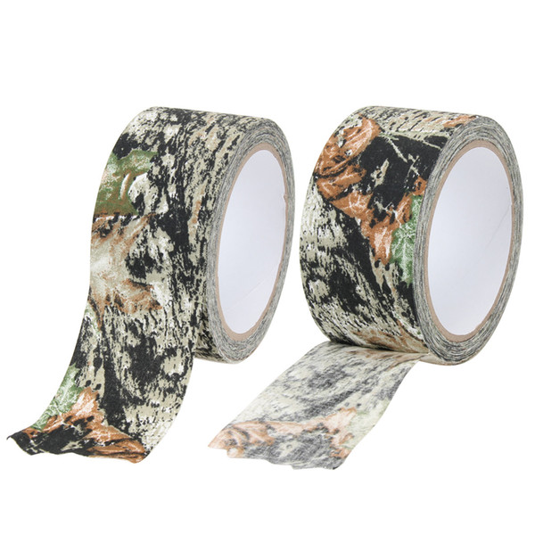 10m Waterproof Dead Leaves Camo Duct Tape Gun Hunting Outdoor Camping Camouflage Stealth Tape Wrap for Hunting Gun Accessories