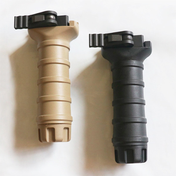 Tactical Tangodown Grip Quick Detach Long Vertical Foregrip Black Tan