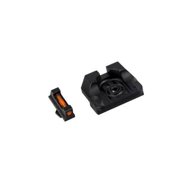 Red Fiber Optic Front with Combat Black Rear Sights for G lock Standard Model