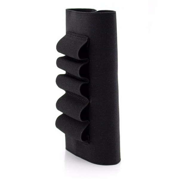 Tactical 5 Rounds pouch Shotgun Shell hunting Holder holster magazine pouch Card Strip with Adhesive Back for 12 20 Gauge