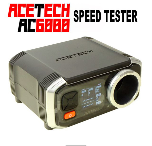 NEW ACETECH AC6000 Better Than X3200 Airsoft Gun Speed Tester BB