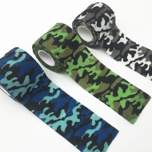 5cmx4.5m Army Camo Outdoor Hunting Shooting Tool Camouflage Stealth Tape Waterproof Wrap Durable basketball