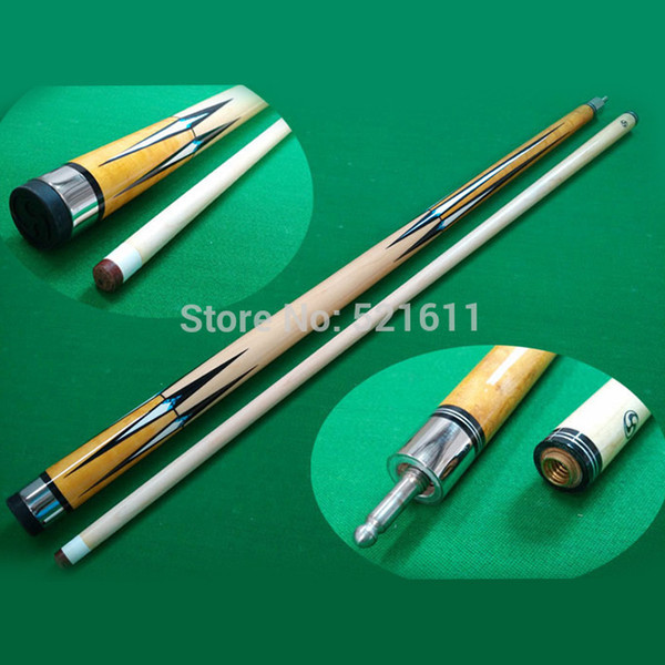 Original handmade 13mm Billiards Pool cue sticks with cue bag as gift together high quality 1/2 splited Maple wood with decal design cues