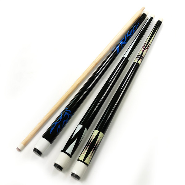 2018 latest Billiards carom cues in 142cm length and 12mm tip 1/2 splited wood joint Pool cue sticks Billiards accessories