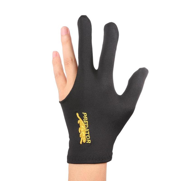 Snooker Billiard Glove Embroidery Billard Gloves Left Hand Three Finger Smooth Biliardo Billar Guanti Billiard Accessories