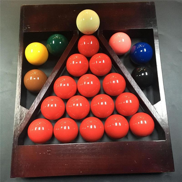 Sport Triangle Billiard Ball Racks for Match Movable Wood Pool Table Accessory Billiards Outdoor Accessories