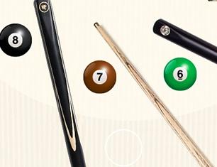 High quality small Head English snooker table club, Chinese black Eight entry-level hand rod, a total of four packages