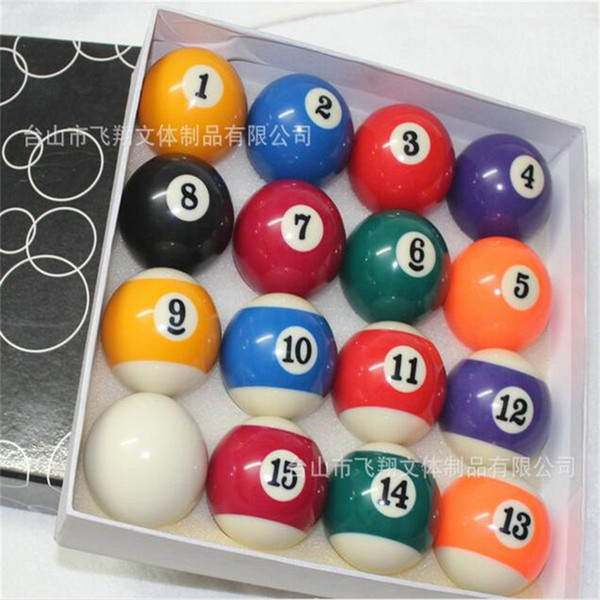 Wholesale- Wholesale 50.8MM 2 inch America pocket pool American billards Durable Pool Balls