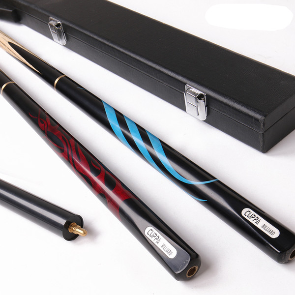 2019 Fashion New British Billiard Cues Snooker Black 8 Little Head American Cues Stick Chinese Style Hand Lever 3/4 Fission Fancy