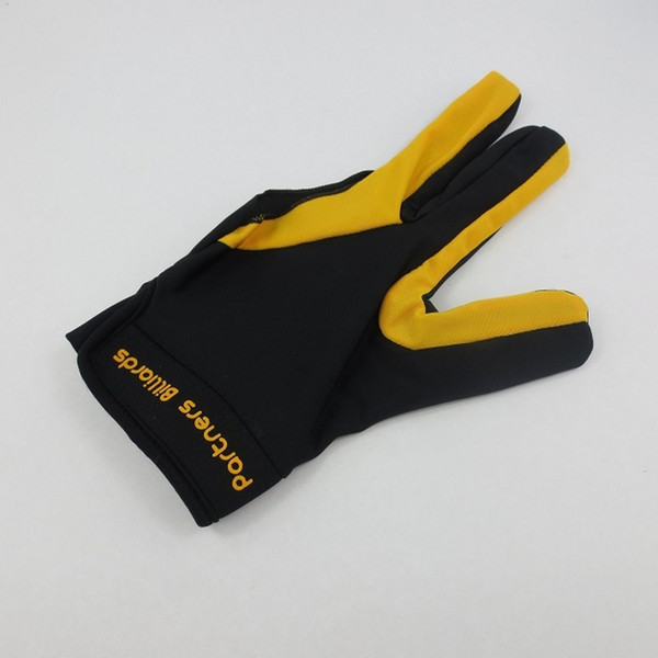 Wholesale- Pool billiards gloves 3 fingers POOL Cue Glove - L/XL snooker gloves Left Hand billiard supplies