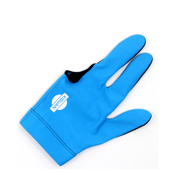 Wholesale- XIGUAN Pool Billiards gloves Left Hand & Right Hand 3 fingers Comfortable Snooker Cue Gloves billiard Accessories
