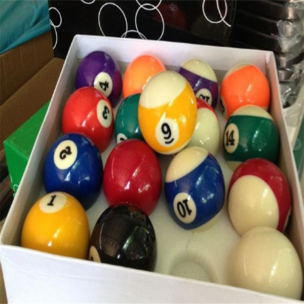Wholesale- Wholesale 52.5MM Standard America pocket pool American billards Durable Pool Balls