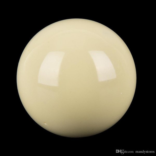Wholesale- 57.2mm White Billiard 2 1/16