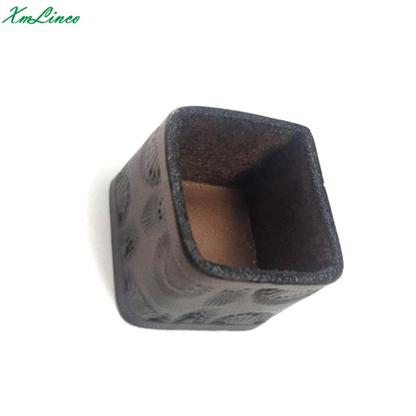 1PC original billiard pool snooker leather chalk holder free shipping