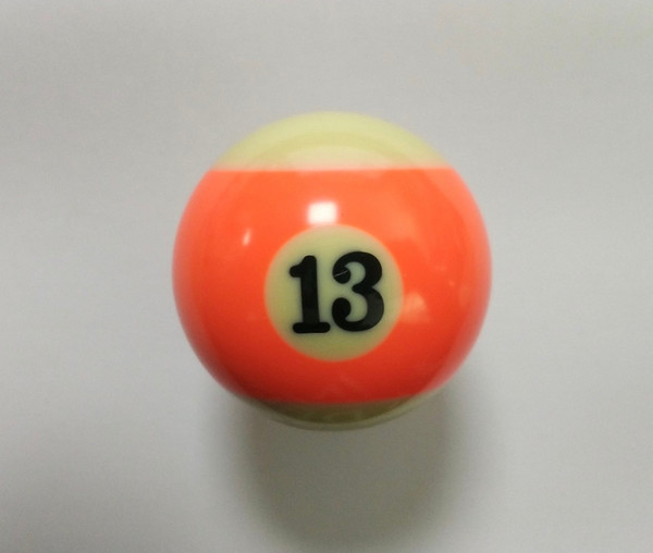 NEW Free shipping 1pcs NO.13 Pool table snooker Billiard table Cue ball 2-1/4