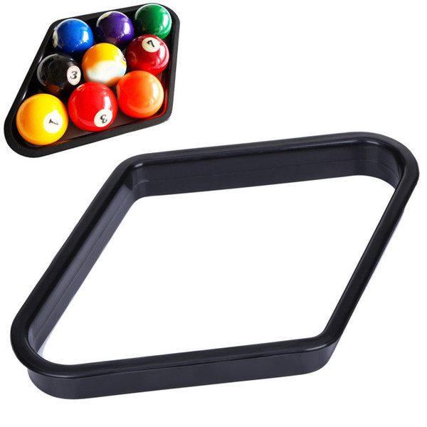 9 Ball Pool Table Billiards Table Rack Plastic Triangle Rack Standard 2 1/4