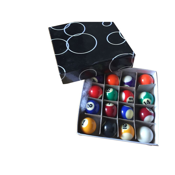 Kids Normal Color 38MM POOL BALLS For Home Use Table , Promotional Gift and Mini Game Billiard Pool Balls