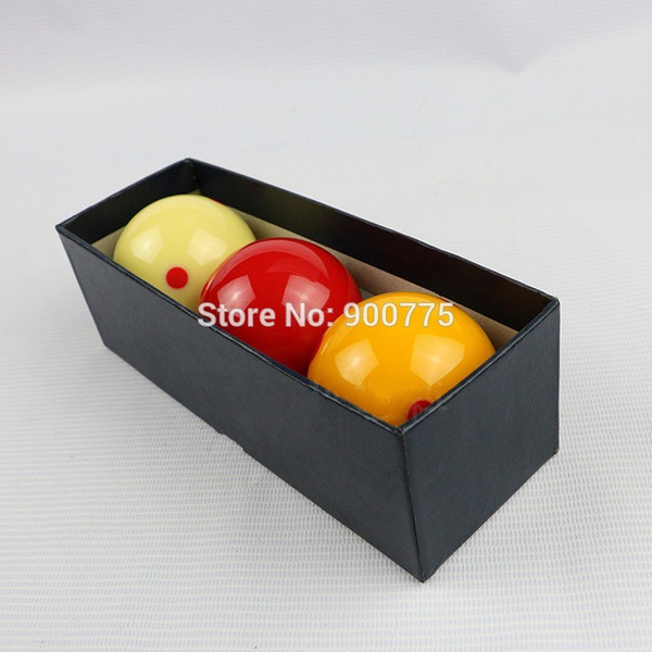 Wholesale- Billiard carom ball/ 61.5mm resin ball/ 3pcs /pack billiard accessories