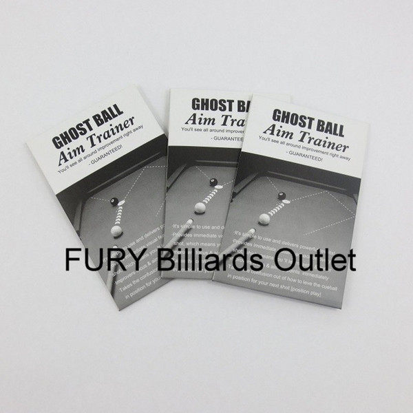 Cue Ball Aim Trainer/billiard training tool/Pool cue TV ball accessories/2pcs /set /black