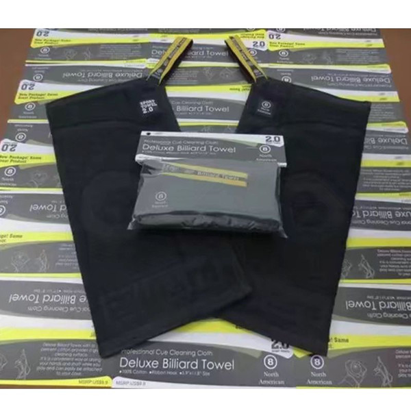 Wholesale- Deluxe Billiard Towel American-8 Ball(Sport) shaft towel billiards accessories cleaning tools