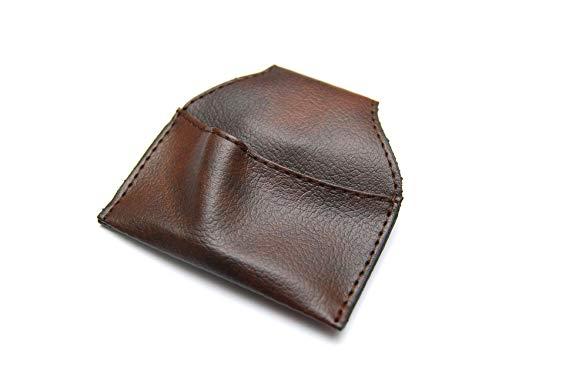 2pcs/lot leather snooker chalk pouch with omin logo free shipping