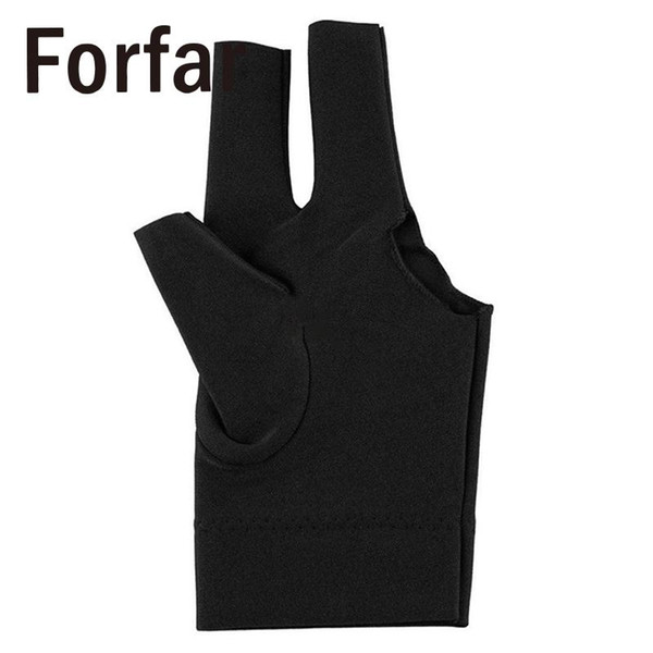 1pcs Random Snooker Billiard Gloves Spandex Universal Three Finger Glove 2018 Cool Billiard Cue Gloves Useful