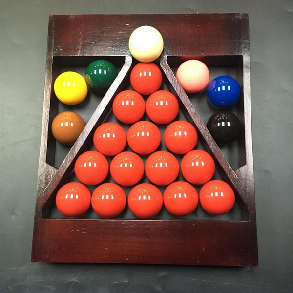 Sport Triangle Billiard Ball Racks for Match Movable Wood Pool Table Accessory Billiards Outdoor Accessories