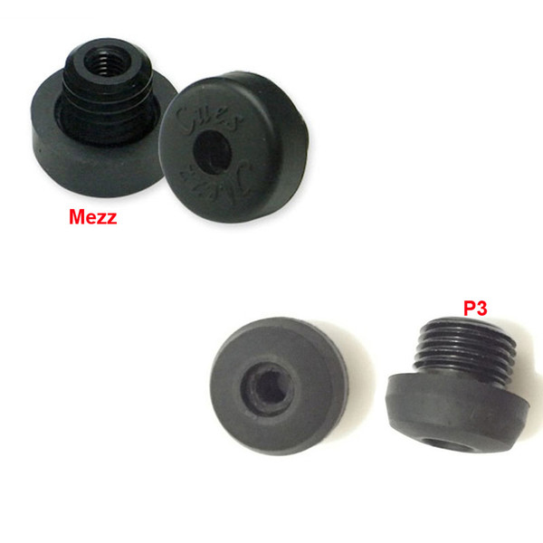 Black Billiards Pool cue bumpers for cMEZZ/P3 ue extenders and cue butts Billiards accessories