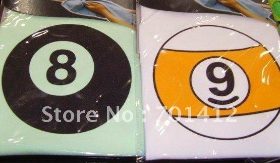 Wholesale- 2pcs/lot 8ball 9ball 10ball billiard&snooker cue towel free shipping