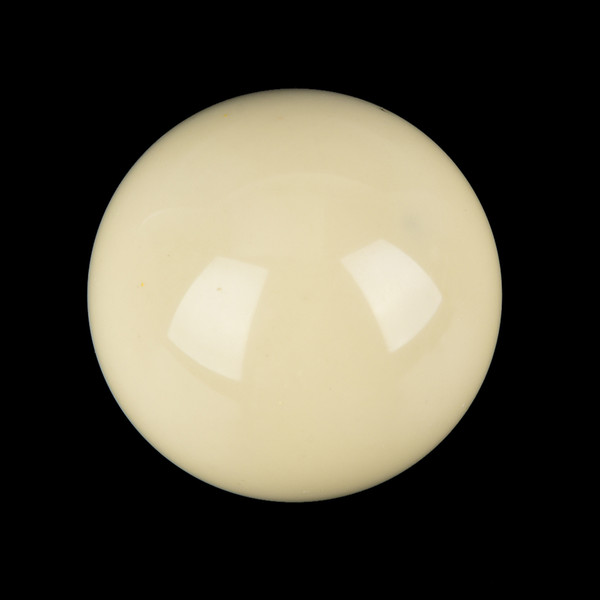New 57.2mm White Billiard 2 1/16