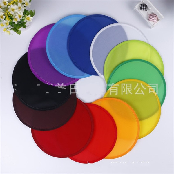 Polyester Cloth Flying Disc Kids Toys Outdoors Portable Frisbee Ultra Light Small And Exquisite Darts Fold Hot Sale 1hyI1
