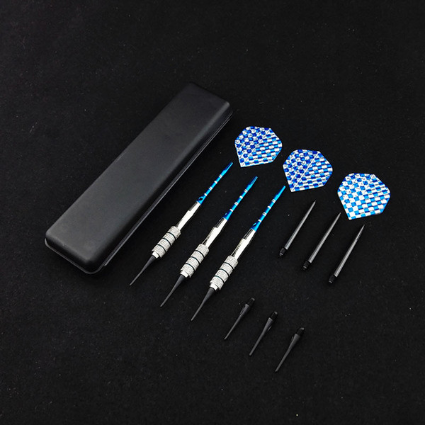 3 pcs/set New High Quality 16g Professional Electronic darts Soft Tip Darts Copper Rod Anti-throw Aluminum Shaft Wing Soft Tip Dart Toys