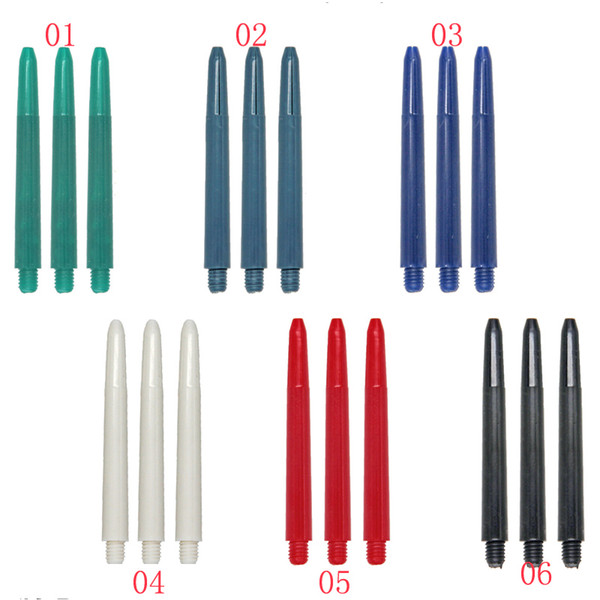 6 colors fashionable darts shafts of leisure games metal short darts holiday gifts handmade childs toys