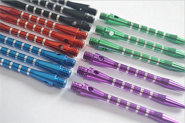 500 pcs Darts Shafts Colourful Aluminum Medium Harrows Throwing Toy New Needle Darts Shafts