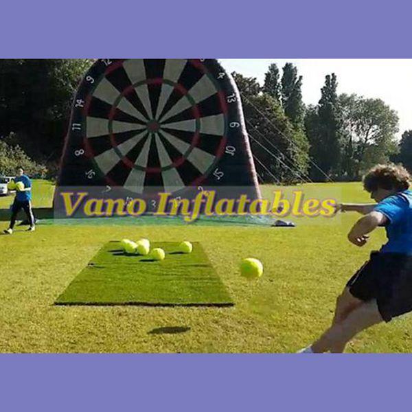 Foot Darts Game High Quality 3m 4m 5m 6m Inflatable Foot Darts USA Football with Blower Free Shipping