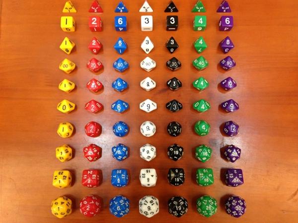 Polyhedral Dice Set RPG Game Sets Dices 1pcs * D4 D6 D8 D12 D20 D24 D30 3pcs * D10 ( 0-9 1-10 00-90 ) 10pcs/set #D2