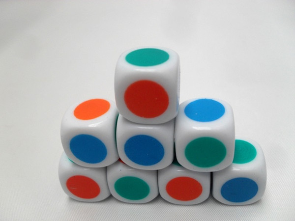 Board Game Dice 3 Color Dices Table Games Accessories Family Games Toy Kids Party Game Novelties Good Price High Quality #S44