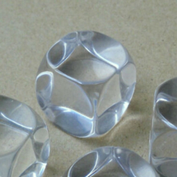 20mm Crystal Blank Dice DIY Transparent Dices Game Kids Party Games Toy Clear Boson Funny Cube Good Price High Quality #B9