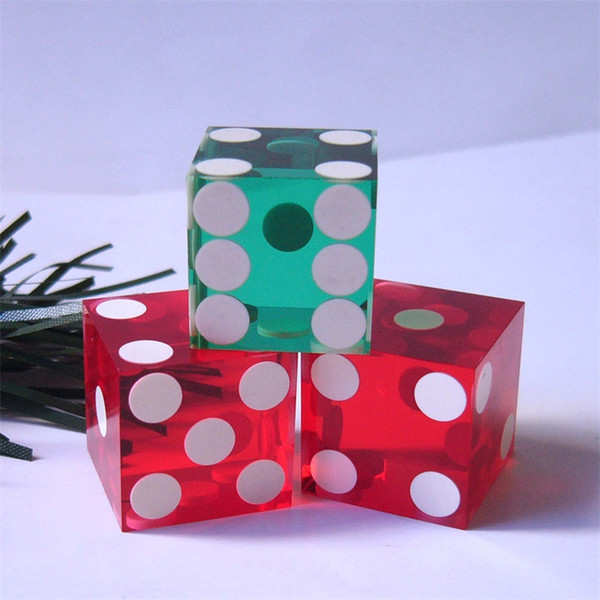 Colour Mini Dice Acrylic Points Die Square Right Angle Galloping Dominoes Chess And Card Accessories Portable Hot Sales 7 5sm C1