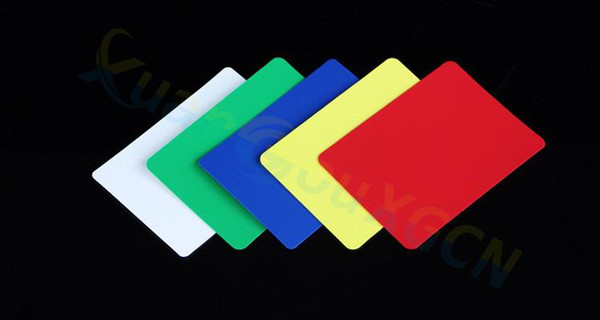 Texas Hold'em Baccarat poker plastic cut card European wide playing card blackjack casino games poker cut cards party accessories